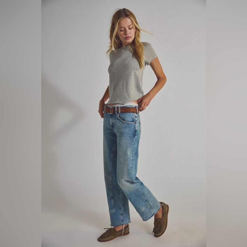 NWOT Free People we the free risk taker jeans